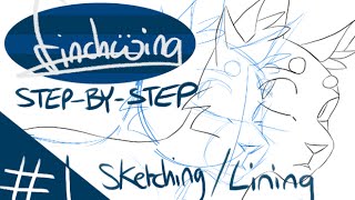 Animation in Photoshop Step-by-Step: #1 Setup, Sketching and Lining