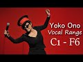 Capture de la vidéo [Hd] Yoko Ono Vocal Range (C1 - F6) - The Queen Of Experimental Music