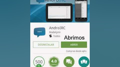 ArgentinaChat - Tutorial AndroIRC