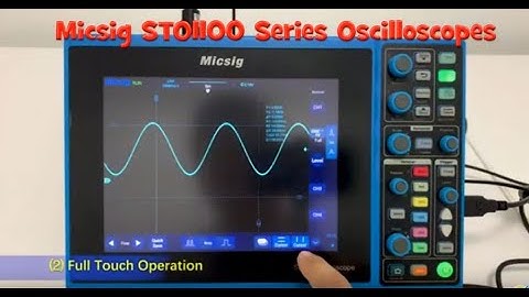 Oscilloscopes Redefined! Micsig STO1000 Smart Scope Highlights from Saelig