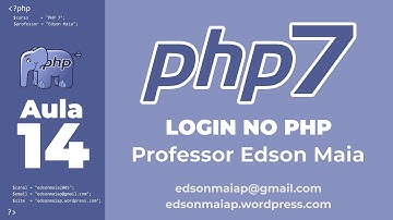 Curso de PHP 7 Aula 14 Login no PHP