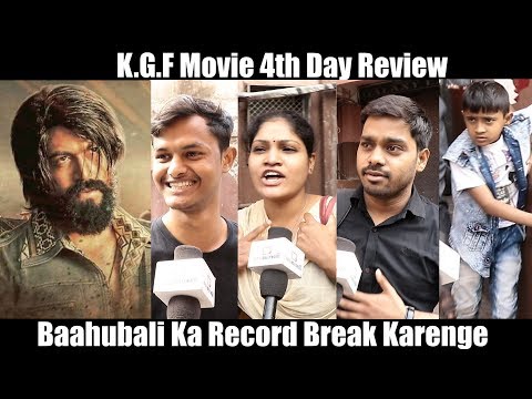 K.G.F Movie 4th Day Review | Monday Review | ROCKY BHAI ROCKING In Theaters