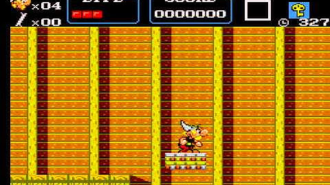 Asterix (Sega Master System) - Round Select