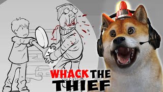 MALING MERAMPOK RUMAH BOCIL SADIS!- Whack The Thief screenshot 2