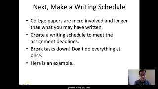 English 110: The Writing Process