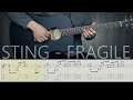 Sting - Fragile I With Tab