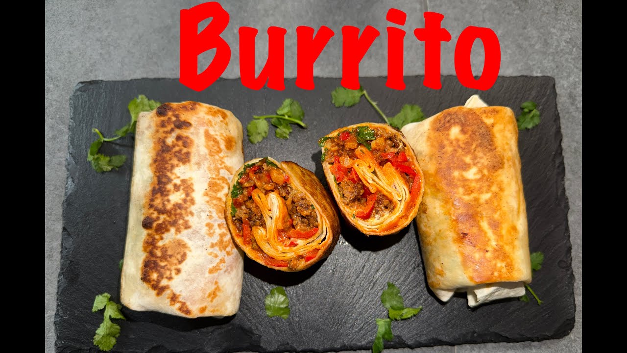 Homemade Burrito wie vom Mexikaner – so gelingt er IMMER!