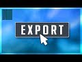 How To Export a Video in Shotcut Video Editor Tutorial (2020!) For YouTube