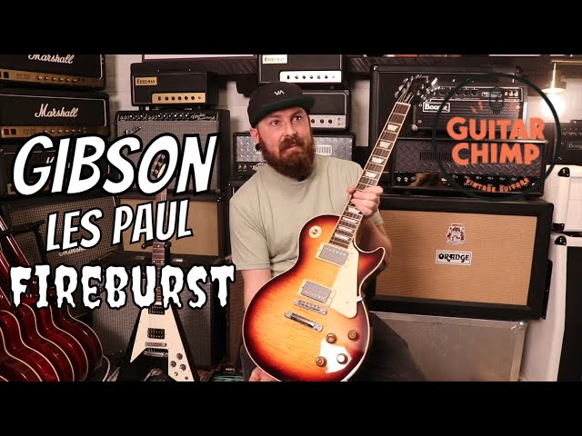 Review & Demo | '16 Gibson Les Paul Standard T Fire Burst - YouTube