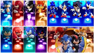 Megamix All Characters - Sonic The Hedgehog x Knuckles x Prime Sonic x Sonic Exe x Shadow x Tails