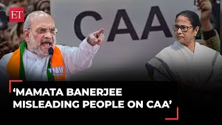 Amit Shah takes jibe at West Bengal CM on CAA: 'Mamata didi misleading people of Bengal'