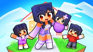 Having Aphmau Kids In Minecraft!