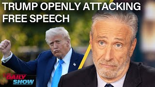 Jimmy Kimmel's Suspension Was Always About Censorship (Just Ask Trump) | The Daily Show