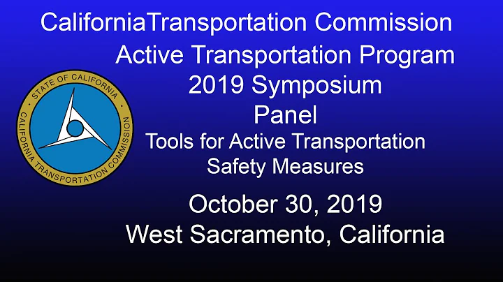 Active Transportation Program 2019 Symposium 10/30/19
