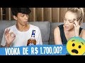 ESPOSA ADIVINHANDO PREÇO DAS BEBIDAS