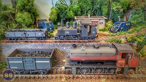 Micro Layout - 00 & 009 Colliery Layout - Model Railway