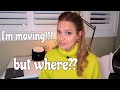 I&#39;M MOVING!! Life update + GRWM