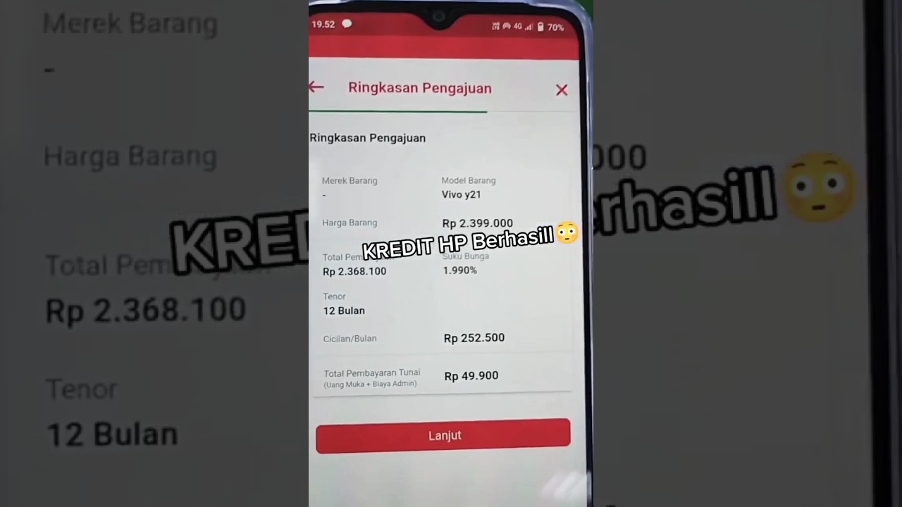 Credit Hp Tanpa Dp, Cuma Bayar Admin 49.900 !! #homecredit #karawang #credit #fyp
