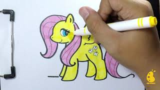 How to Draw fluttershy | My Little Pony