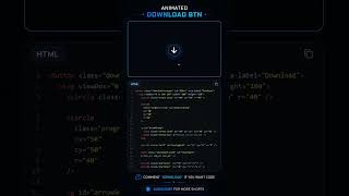Download Button Animation with GSAP 🚀 | HTML CSS JavaScript #coding #css #cssanimation #gsap