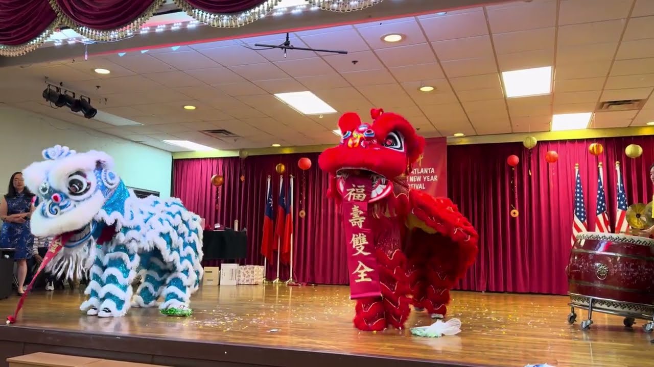 Lion Dance Performance Lunar New Year Festival Event (Day 1) Saturday 2.21.26 FASCA Atlanta