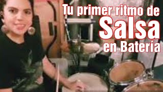 Tu primer ritmo de salsa en batería(Con partitura)