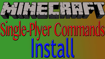 Minecraft 1.5.2 - How To Install Single Player Commands (Mac) HD