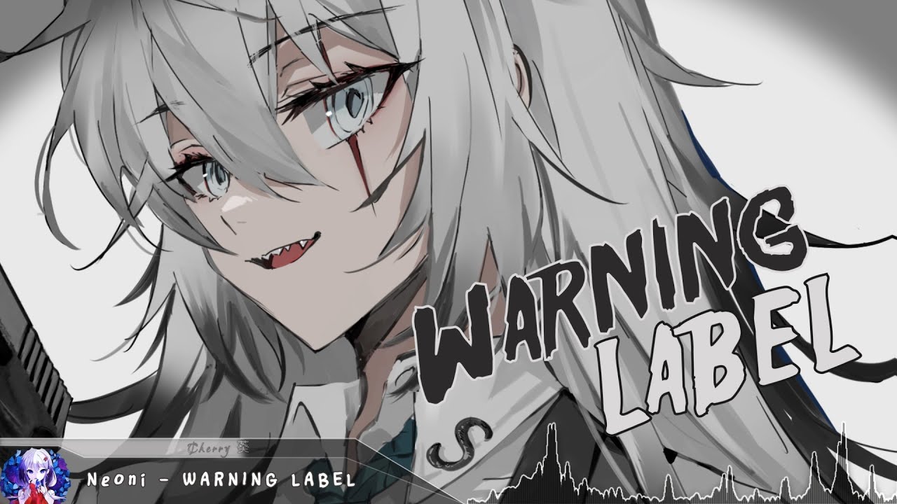 Nightcore Warning Label (Lyrics) YouTube