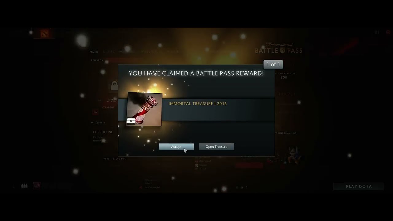Dota 2 Ti6 Maximum Level Compendium Battle Pass Eternity