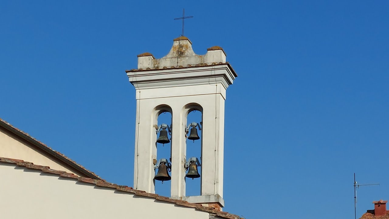 Le campane di Prato(PO) Pieve di Sant'Ippolito in Piazzanese,Plenum + distese prefestive/festive