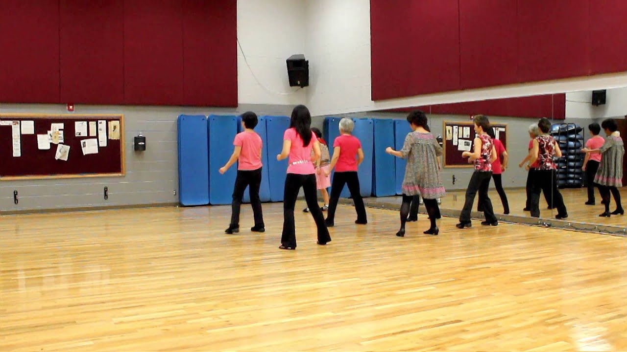 Little Girl Line Dance (Dance & Teach in English & 中文) YouTube