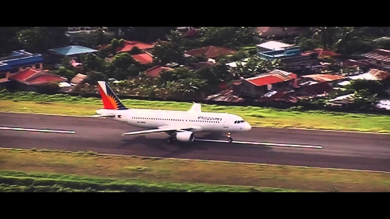 Philippine Airlines Landing Legazpi City Airport YouTube