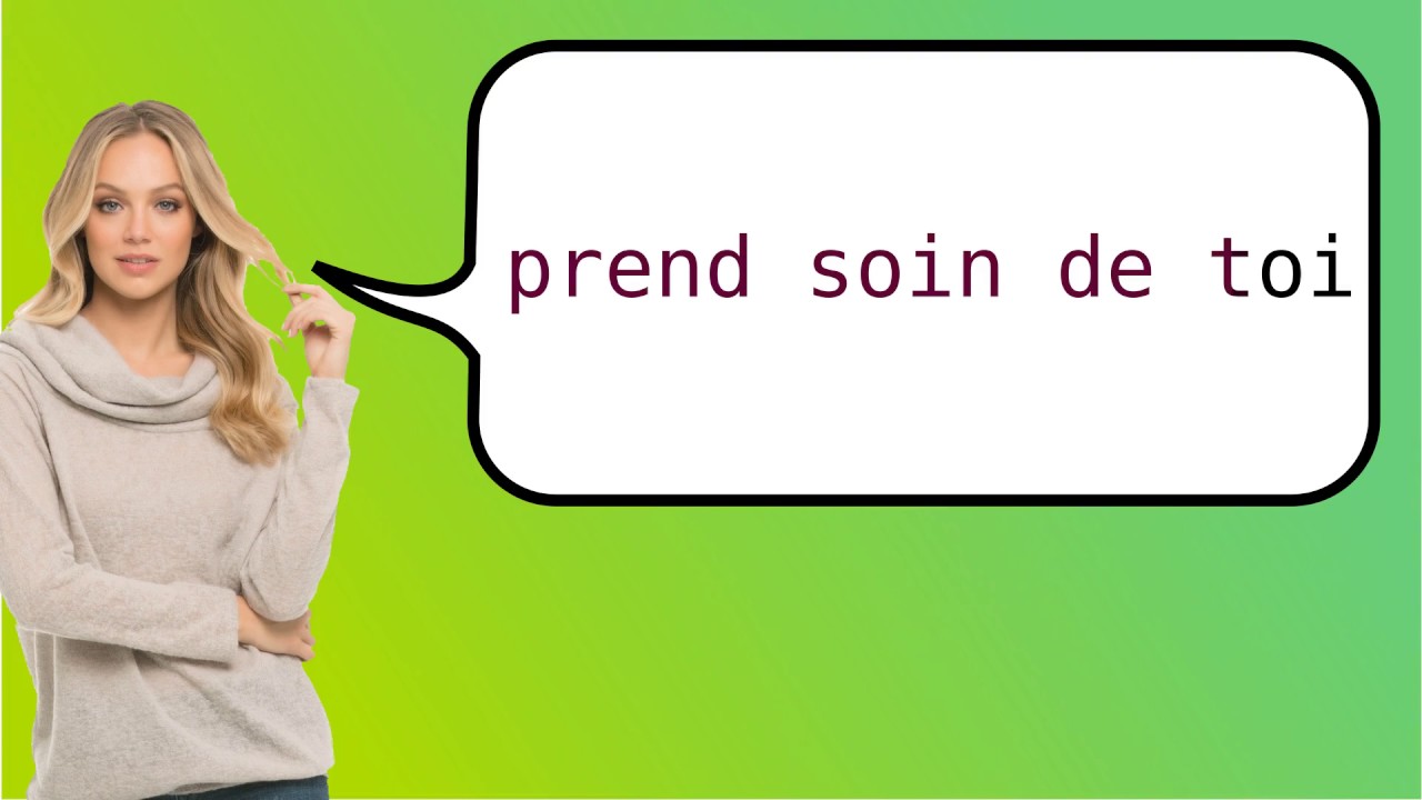 How To Say In French Take Care? - Youtube