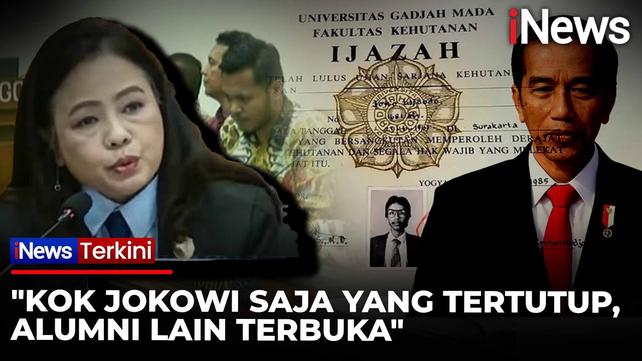 UGM Sebut Data Ijazah Jokowi Rahasia, KIP: Kalau Begitu Samakan Semua Alumni!