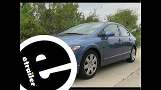 etrailer | Trailer Hitch Installation  2010 Honda Civic