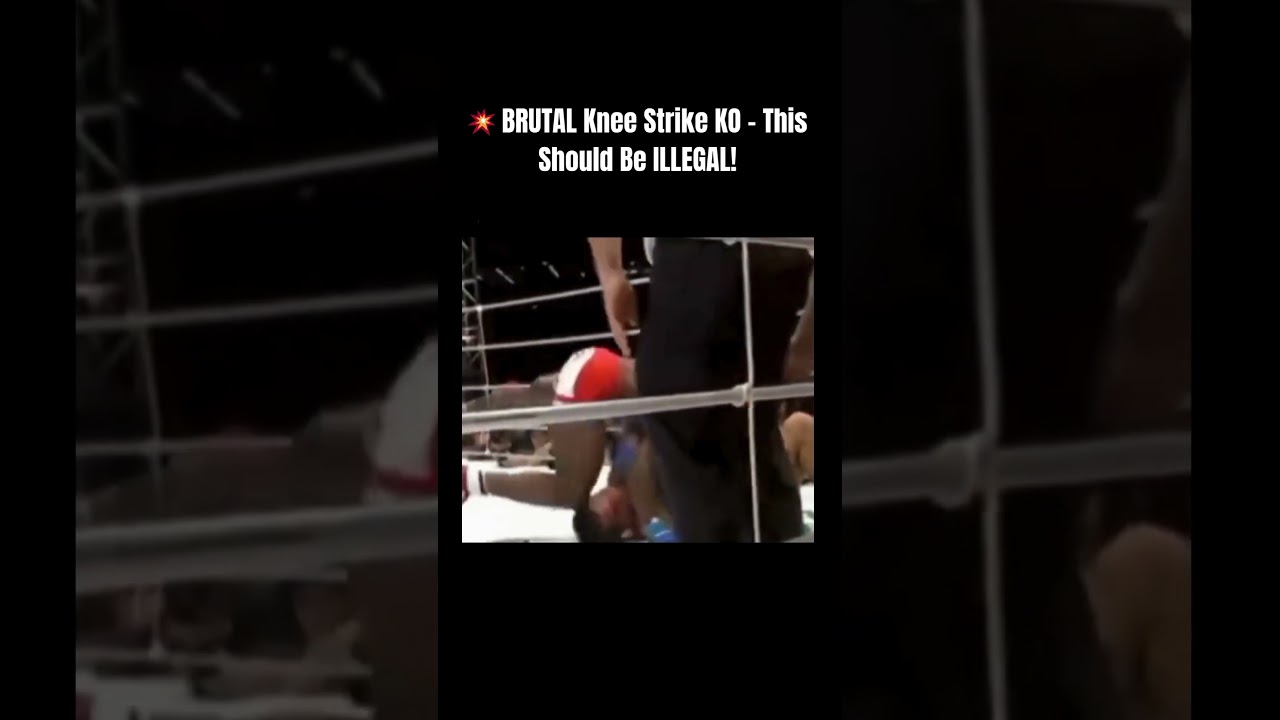 💥 BRUTAL Knee Strike KO – This Should Be ILLEGAL! 