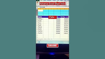 row and column Delete trick #excel #exceltips #exceltricks #exceltutorial #trending #shorts #viral