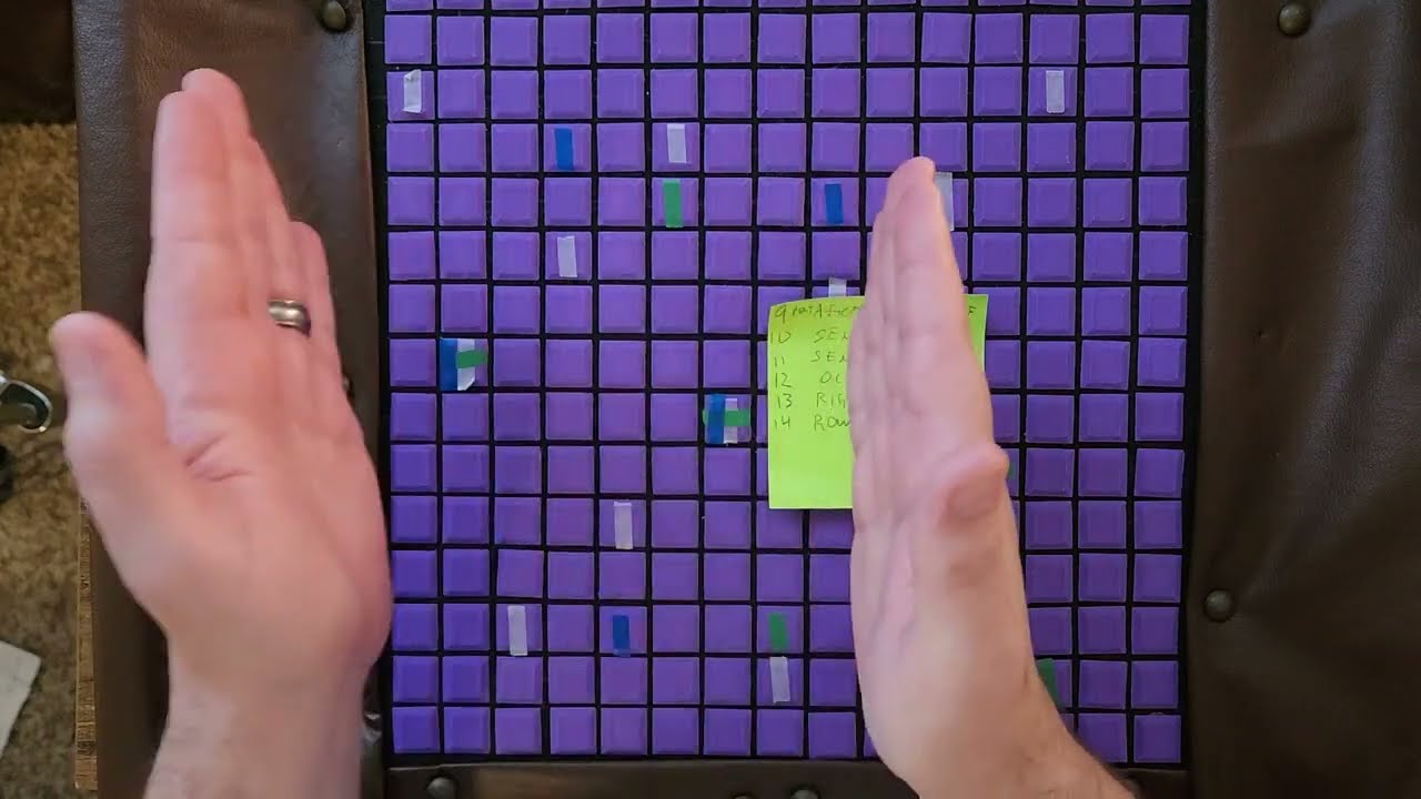 Building a matrix keyboard using velostat film