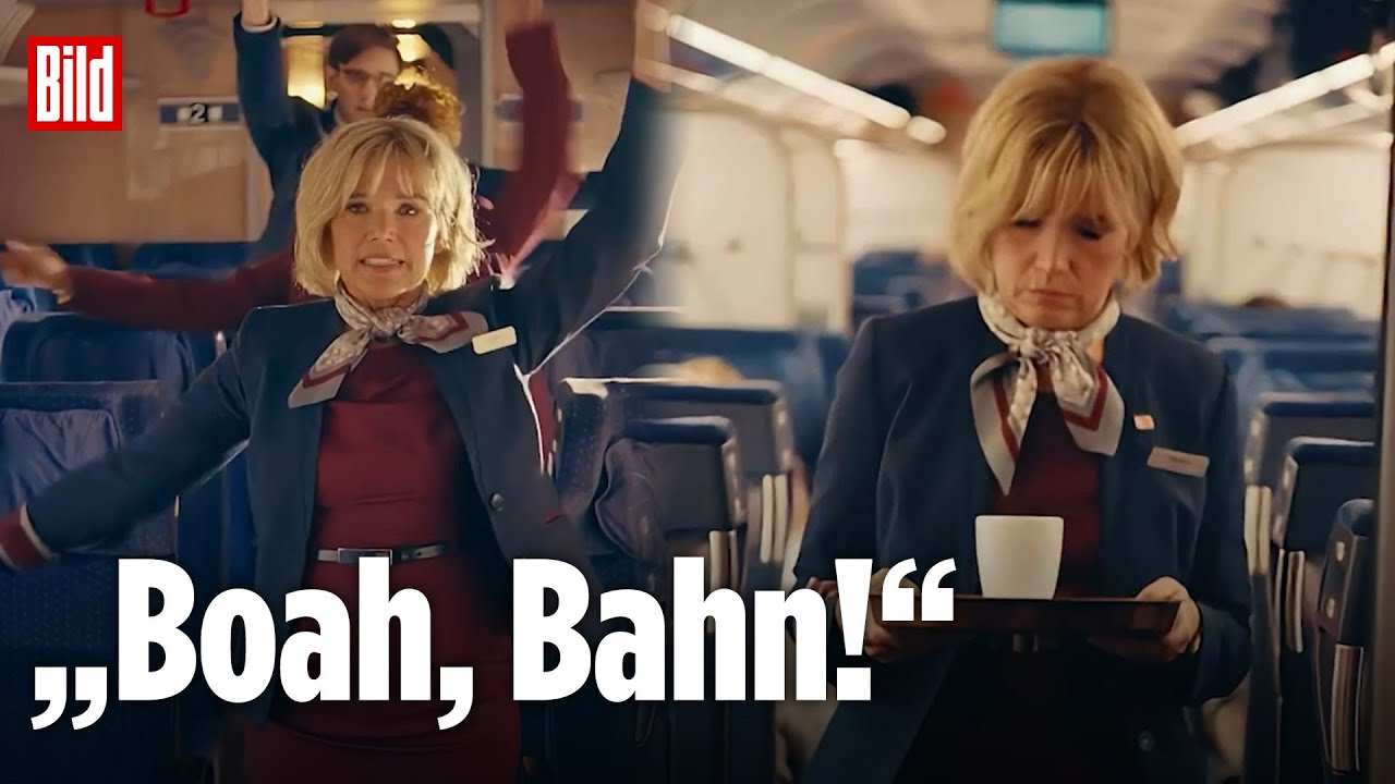 Anke Engelke macht witzige Werbung für die Deutsche Bahn
