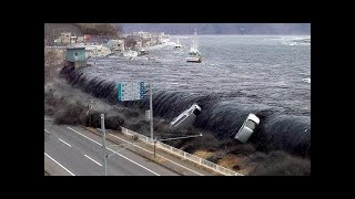 tsunami Japon Nunca Visto Tan Cerca Impresionante