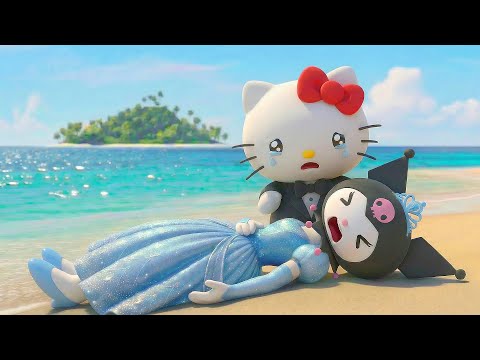 Kuromi & Hello Kitty's Dramatic Rescue 🌸😱