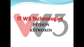 5 # Python Keywords - Part 1