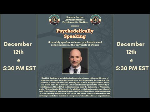 Psychedelically Speaking with David A. Casimir