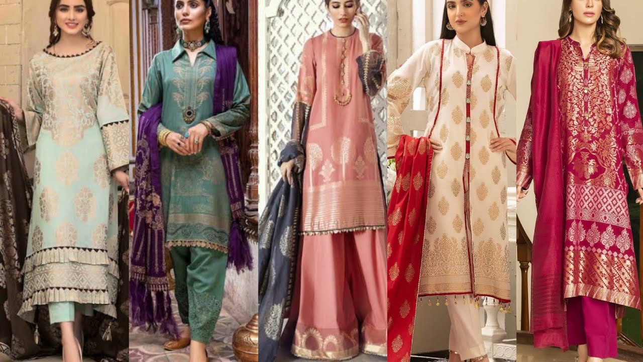 summer jacquard lawn dresses 2022 
