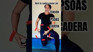 Abre tu cadera mejor así | 2 ejercicios para liberar el psoas #psoas #cadera #