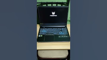 Acer predator helios 300, intel i7 10750, boot up time, #shorts