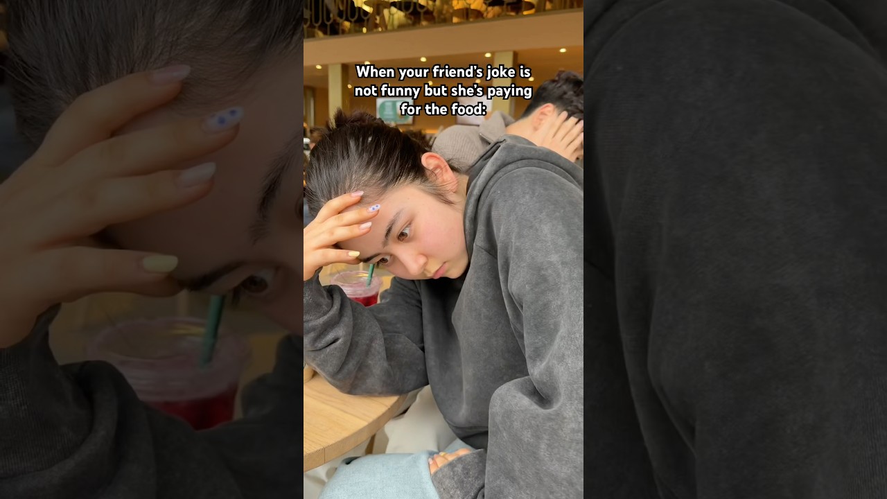 Pressure to fake laugh at bad jokes 😭 