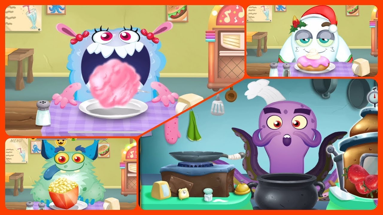 Monster Chef: Cooking for 3 Guests in 6 Minutes – Fun Kids Game!