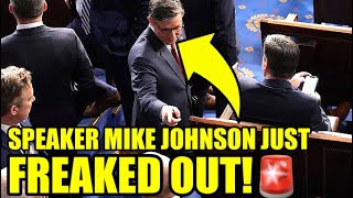 Mike Johnson SNAPS As Congressman BLASTS Trump On HOUSE FLOOR