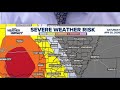 Saturday afternoon weather update | April 25, 2026